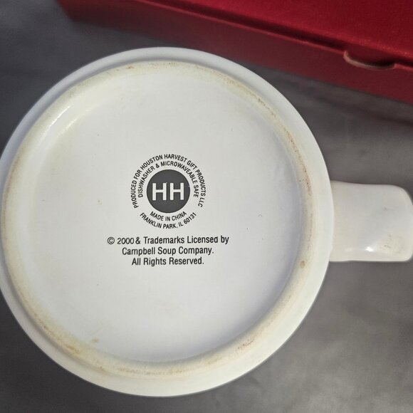 Vintage Campbell Soup Mugs Ceramic "M'm! M'm! Good"   Set of 2 from 2000 - Picture 4 of 7